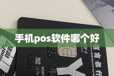 手机pos软件哪个好？推荐两款好用的刷信用卡的手机pos-第1张图片