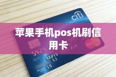 苹果手机pos机刷信用卡怎么操作？本文提供教程-第1张图片
