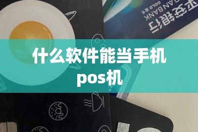 什么软件能当手机pos机？本文分享可以代替pos机的刷卡软件