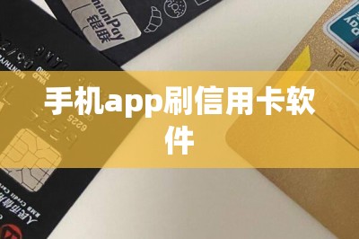 手机app刷信用卡软件：推荐几款结合使用更健康