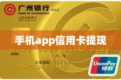 手机app信用卡提现：可以把自己信用卡里的额度提现到储蓄卡