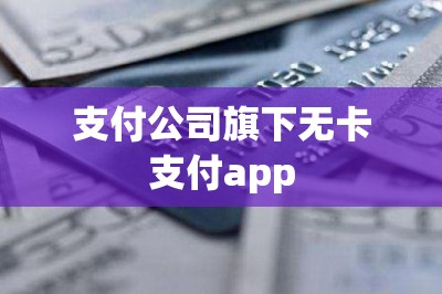 支付公司旗下无卡支付app：干货篇！推荐三款好用的