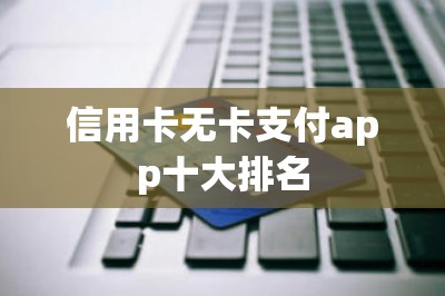 信用卡无卡支付app十大排名：前三名的是这三款
