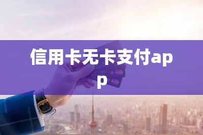 信用卡无卡支付app：独家分享两款app