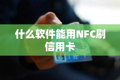 什么软件能用NFC刷信用卡