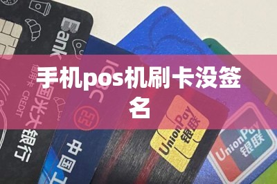 手机pos机刷卡没签名-第1张图片