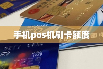 手机pos机刷卡额度-第1张图片