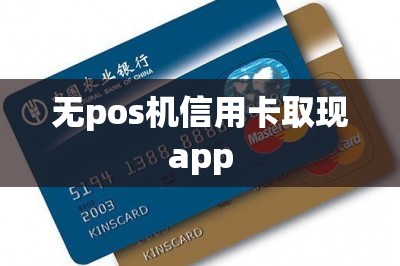 无pos机信用卡取现app