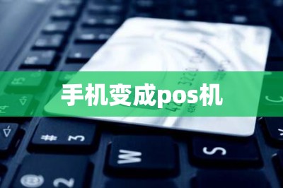 手机变成pos机