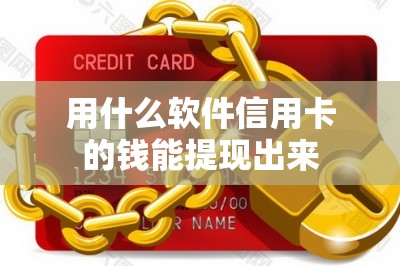 用什么软件信用卡的钱能提现出来
