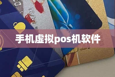 手机虚拟pos机软件