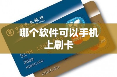 哪个软件可以手机上刷卡