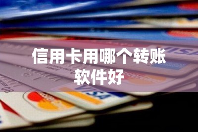 信用卡用哪个转账软件好
