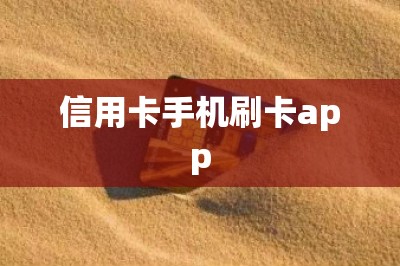 信用卡手机刷卡app