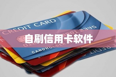 自刷信用卡软件