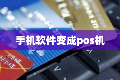 手机软件变成pos机